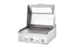 Płyta grillowa elektryczna, nastawna, gładko-ryflowana, z pokrywą, 8.1 kW Stalgast 9731390