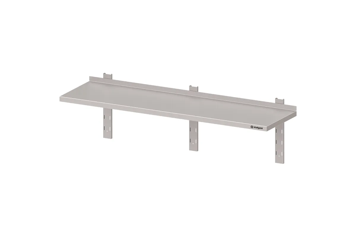Półka wisząca, przestawna,pojedyncza 1600x400x400 mm Stalgast 981764160