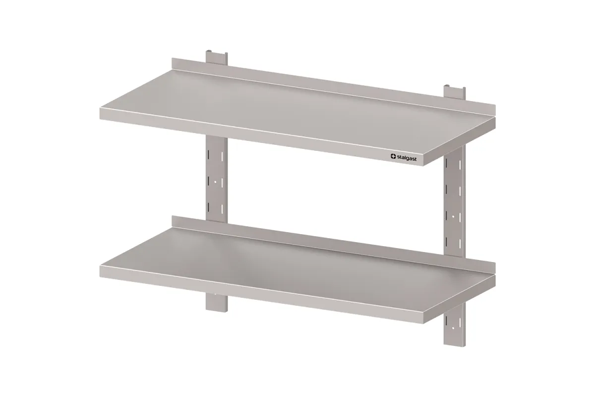Półka wisząca, przestawna,podwójna 1100x300x660 mm Stalgast 981773110