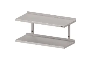 Półka wisząca podwójna 600x300x390 mm Stalgast 981833060