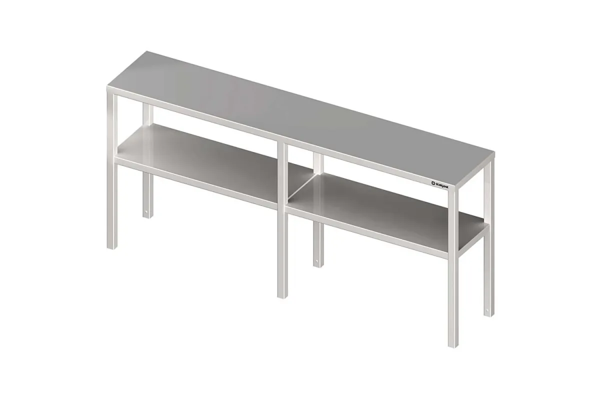 Nadstawka na stół podwójna  1500x400x700 mm Stalgast 981944150