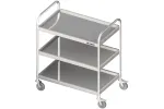 Wózek kelnerski trzypółkowy 1200x600x950 mm Stalgast 982036120