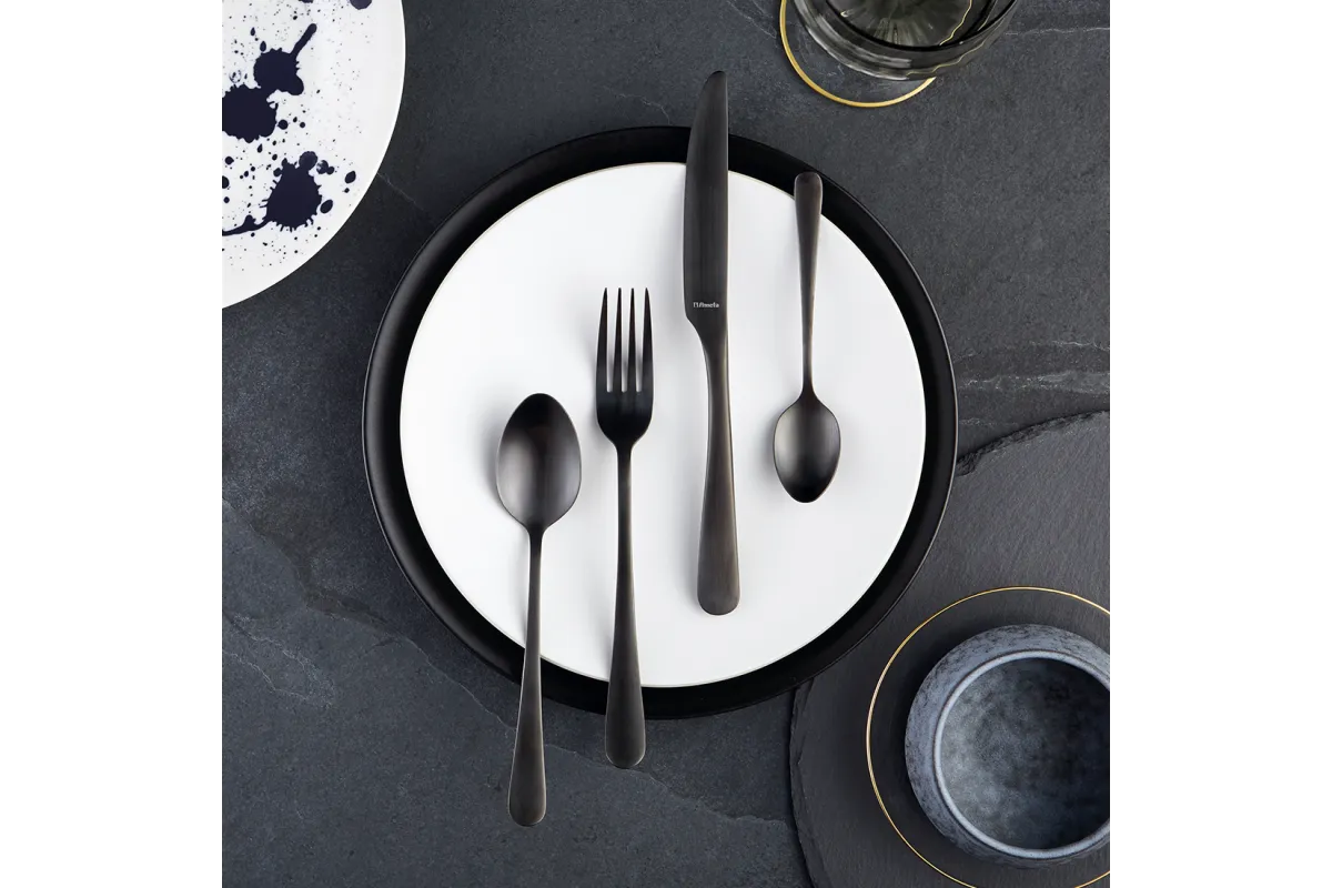 Nóż stołowy czarny Amefa linia AUSTIN 1410ATB000305