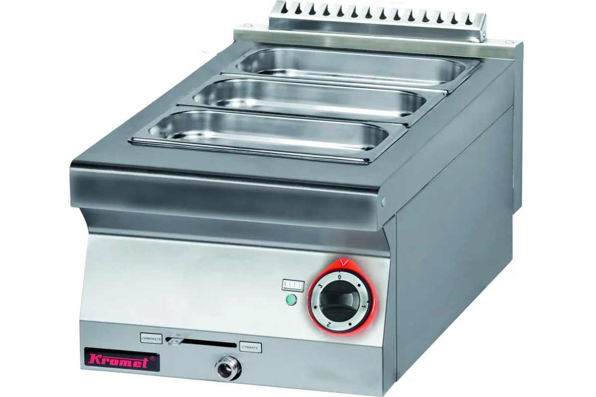 Bemar elektryczny  0,7kW 400x700x280 Kromet 700.BE-1