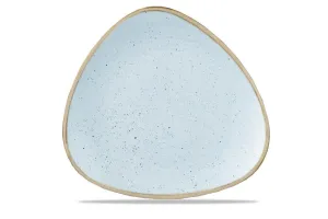 Talerz trójkątny Duck Egg Blue 311mm SDESTR121 Churchill