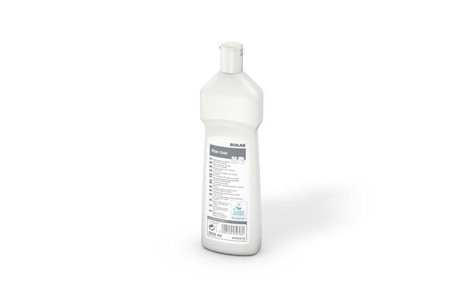 Rilan Clean 500 ml Ecolab 9050570 łagodny, ścierny środek czyszczący odznaczony certyfikatem ekologicznym