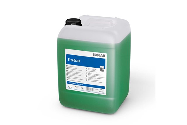 Freedrain 10L Ecolab 9013550 biologiczny produkt udrażniający i odtłuszczający rury kanalizacyjne