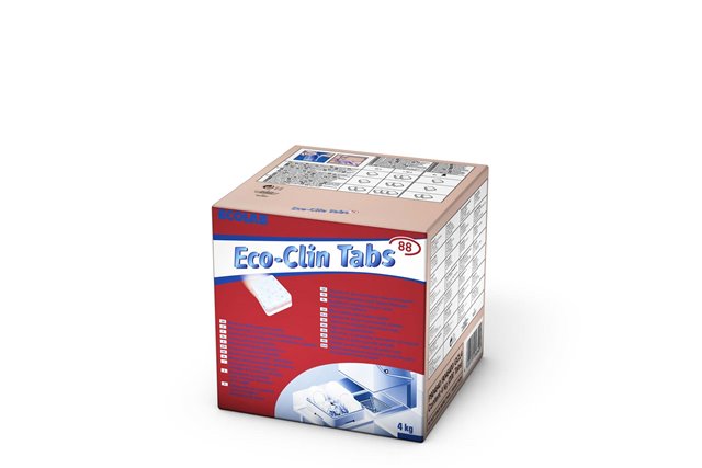 Eco Clin Tabs 88 4kg Ecolab 9034300 tabletki do mycia naczyń w zmywarkach