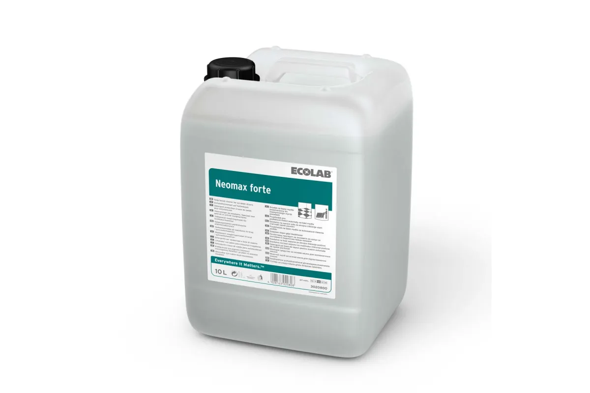 Neomax Forte 10L Ecolab 3020800 środek do maszynowego mycia podłóg