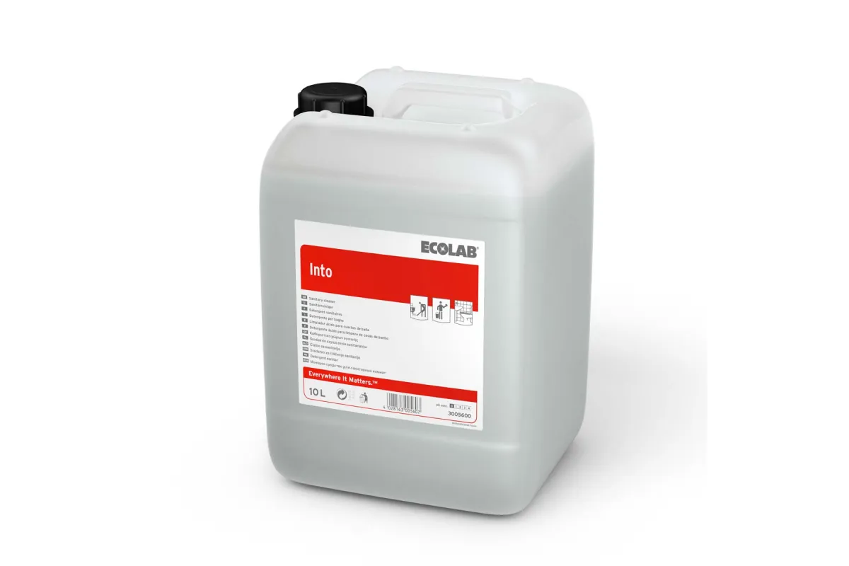 Into 10L Ecolab 3005600 uniwersalny środek myjący do urządzeń sanitarnych