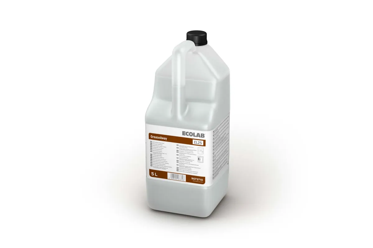 GreaseAway EL 25 5L Ecolab 9073710 środek odtłuszczający do czyszczenia grilli, piekarników, okapów