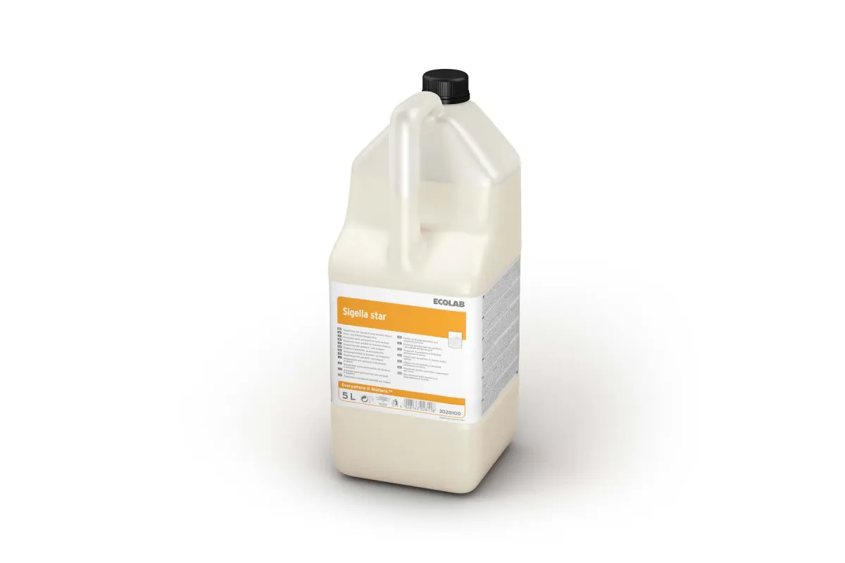Sigella Star 5L Ecolab 3028100 preparat pielęgnacyjny do podłóg