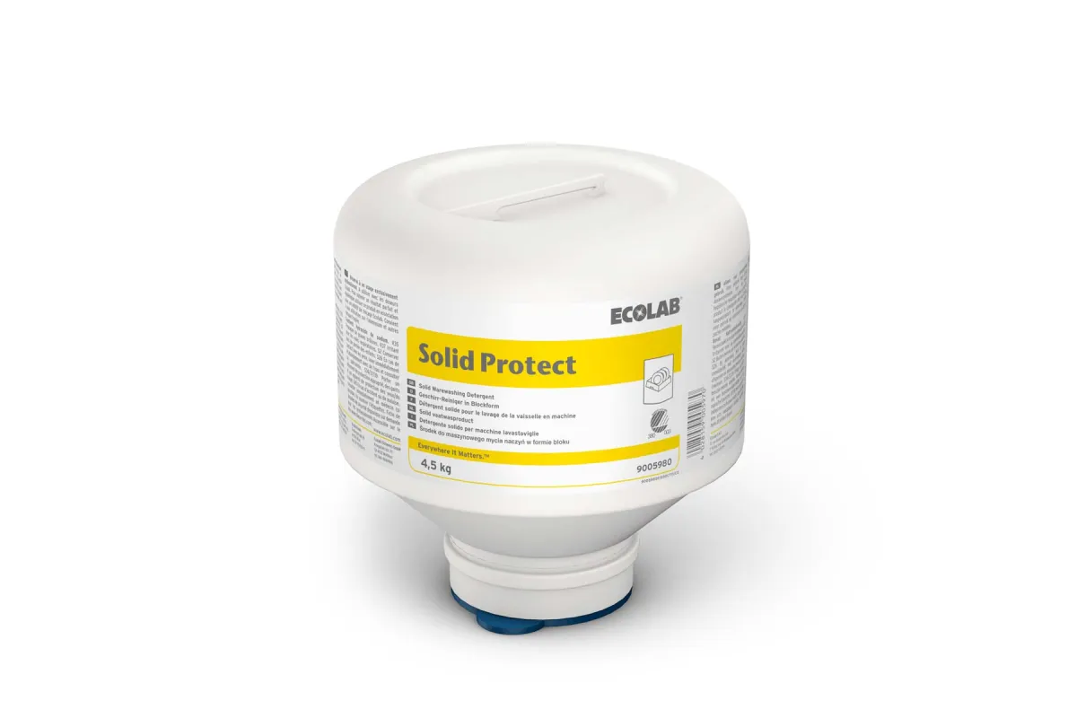 Solid Protect 4,5 kg Ecolab 9005980 płyn do mycia naczyń w zmywarkach