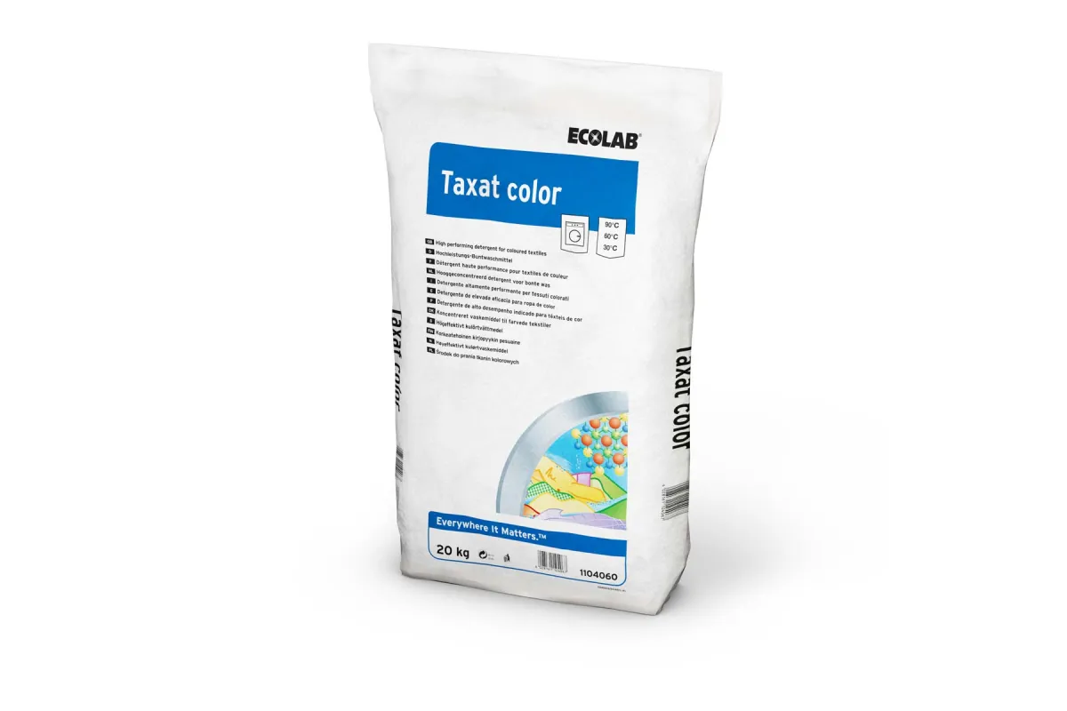 Taxat Color 20 kg Ecolab 1104060 środek do prania tkanin kolorowych