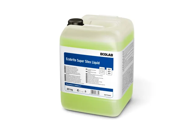 Ecobrite Super Silex Liquid 20 kg Ecolab 9077640 detergent do tkanin