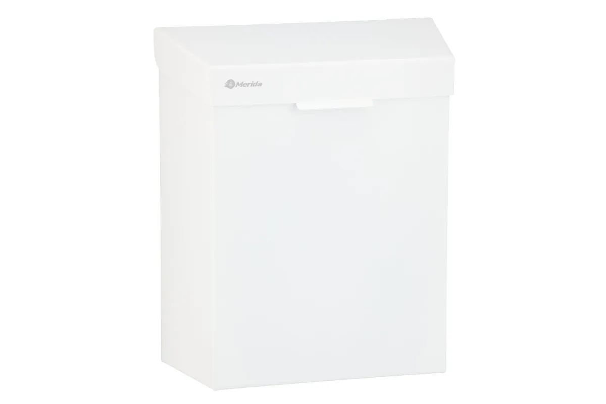 Kosz do damskich toalet STELLA WHITElINE 4,5l biały Merida KSB303