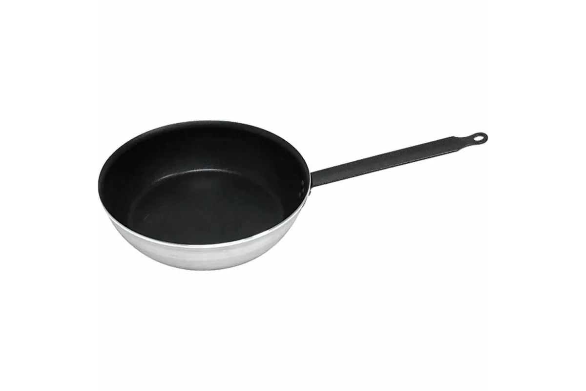 Patelnia nieprzywierająca, głęboka z aluminium, Ø 200 mm Stalgast 036200