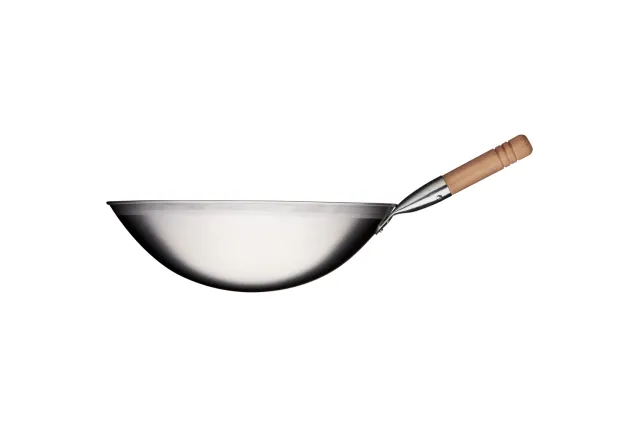 Patelnia wok, stal satynowana, Ø 400 mm Stalgast 037400