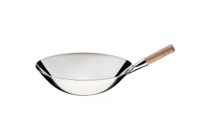 Patelnia wok, stal polerowana, Ø 400 mm Stalgast 037401