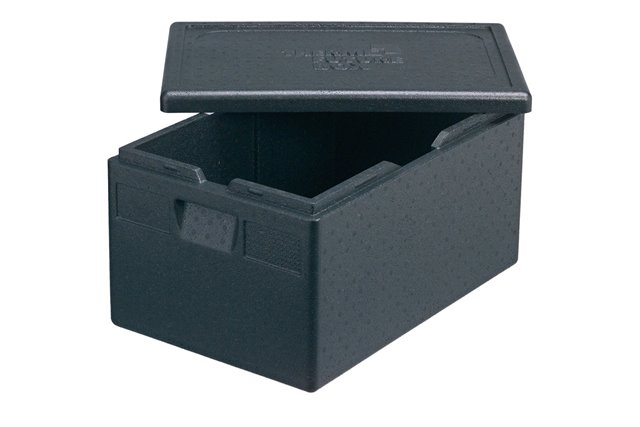 Pojemnik termoizolacyjny, czarny, 600x400x300 mm Thermo Future Box 056303