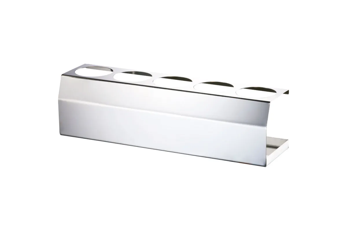 Ekspozytor na dyspensery do sosów, 5 x Ø 75 mm Stalgast 065105