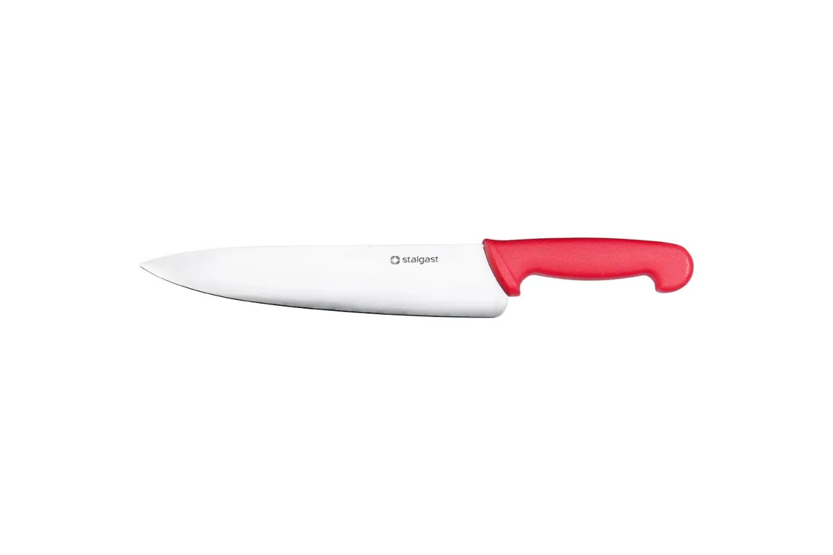 Nóż kuchenny, HACCP, czerwony, L 250 mm Stalgast 281251 Nóż kuchenny, HACCP, czerwony, L 250 mm Stalgast 281251