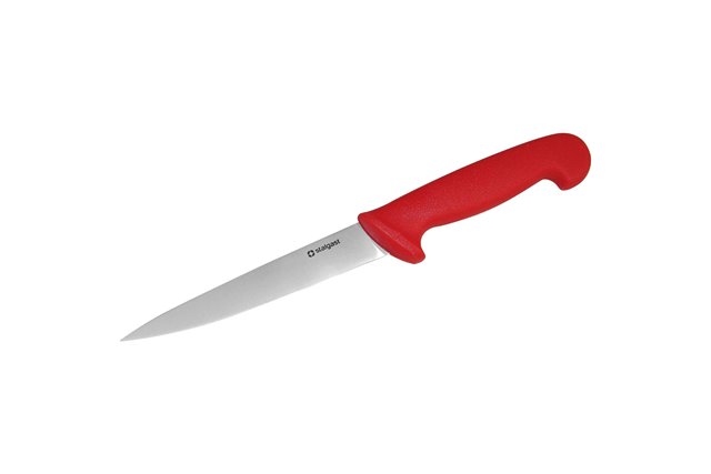 Nóż do filetowania, HACCP, czerwony, L 160 mm Stalgast 282151