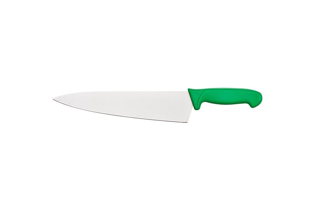 Nóż kucharski, HACCP, zielony, L 260 mm Stalgast 283262