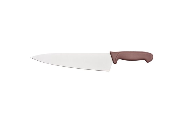 Nóż kucharski, HACCP, brązowy, L 260 mm Stalgast 283263
