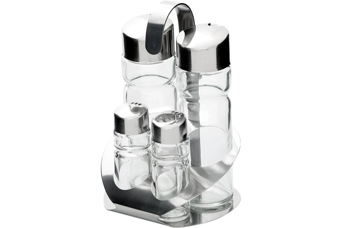 Zestaw 4-elementowy do przypraw Stalgast 362004