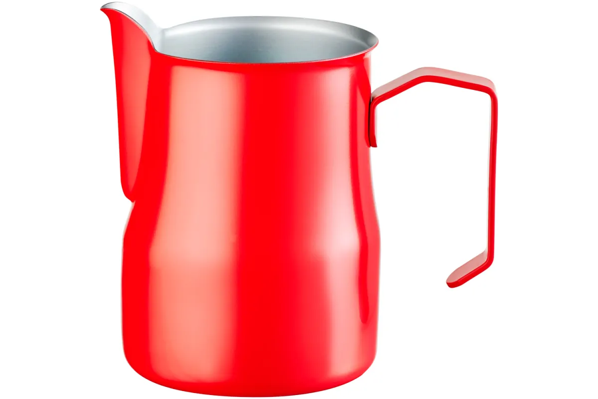 Dzbanek do spieniania mleka, czerwony, V 0,45 l Stalgast 376046