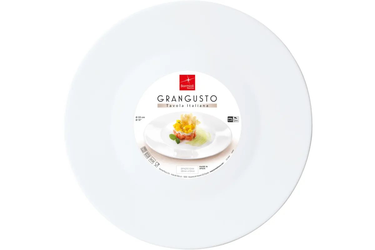 Talerz płytki do serwowania, Grangusto, O 330 mm Stalgast 388630