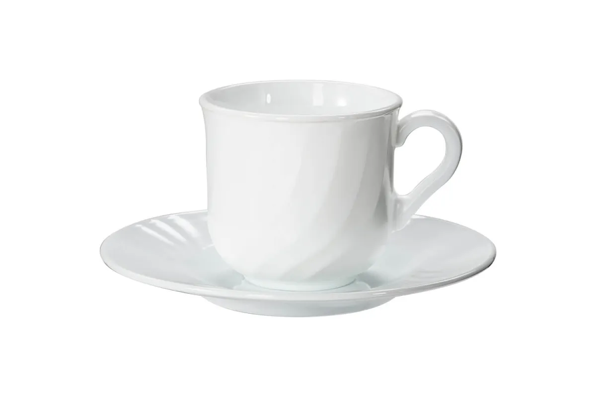 Filiżanka ze spodkiem, Ebro, kpl - 6szt, V 0.25 l Stalgast 388655