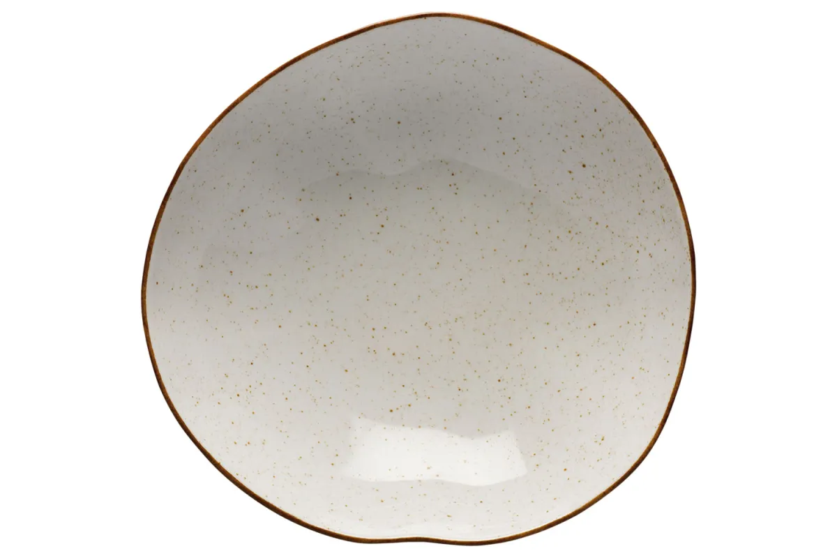 Salaterka, kolor beżowy, Stone Age, Ø 285 mm Lubiana 390058