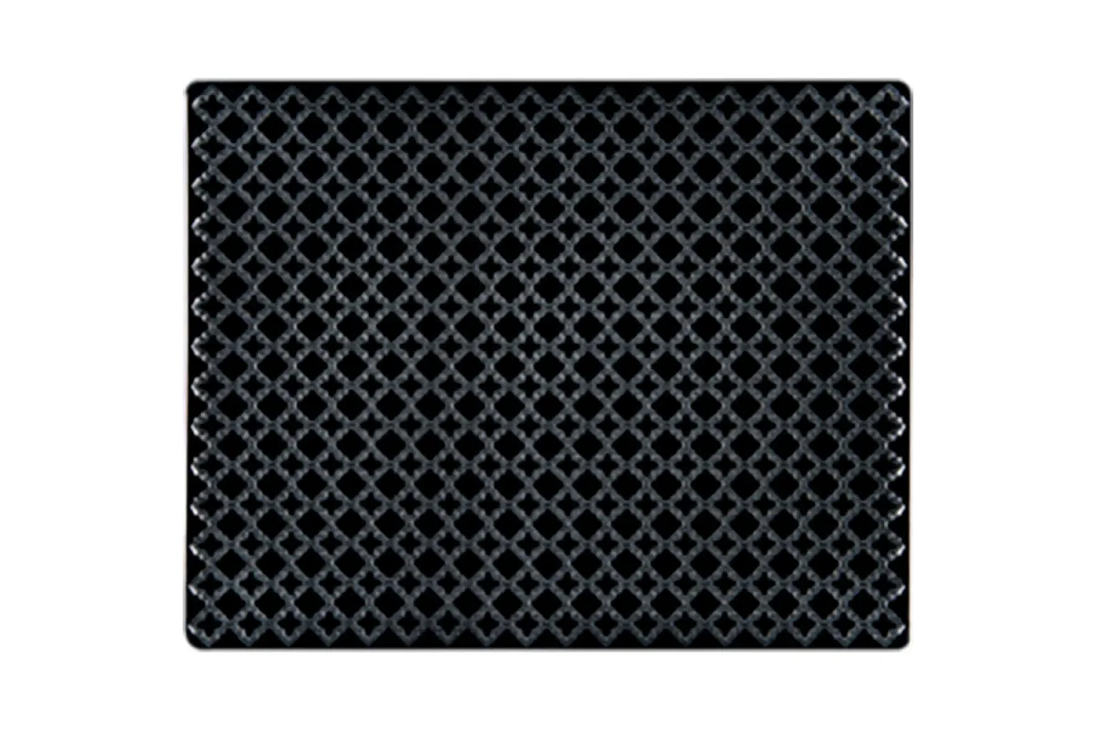 Talerz płytki, kolor czarny, Marrakesz, 290x130 mm Lubiana 390134