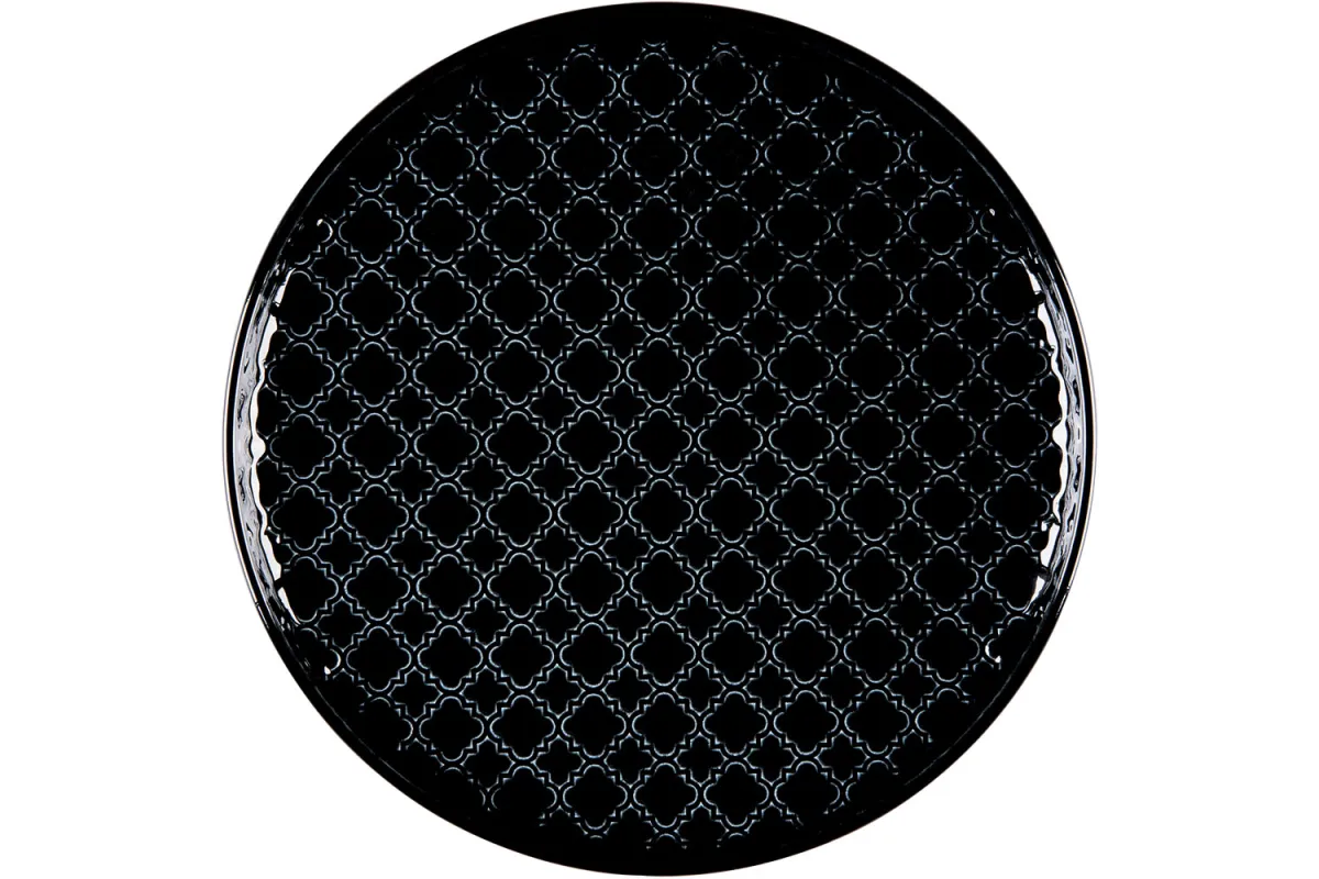 Talerz płytki, kolor czarny, Marrakesz, Ø 175 mm Lubiana 390138