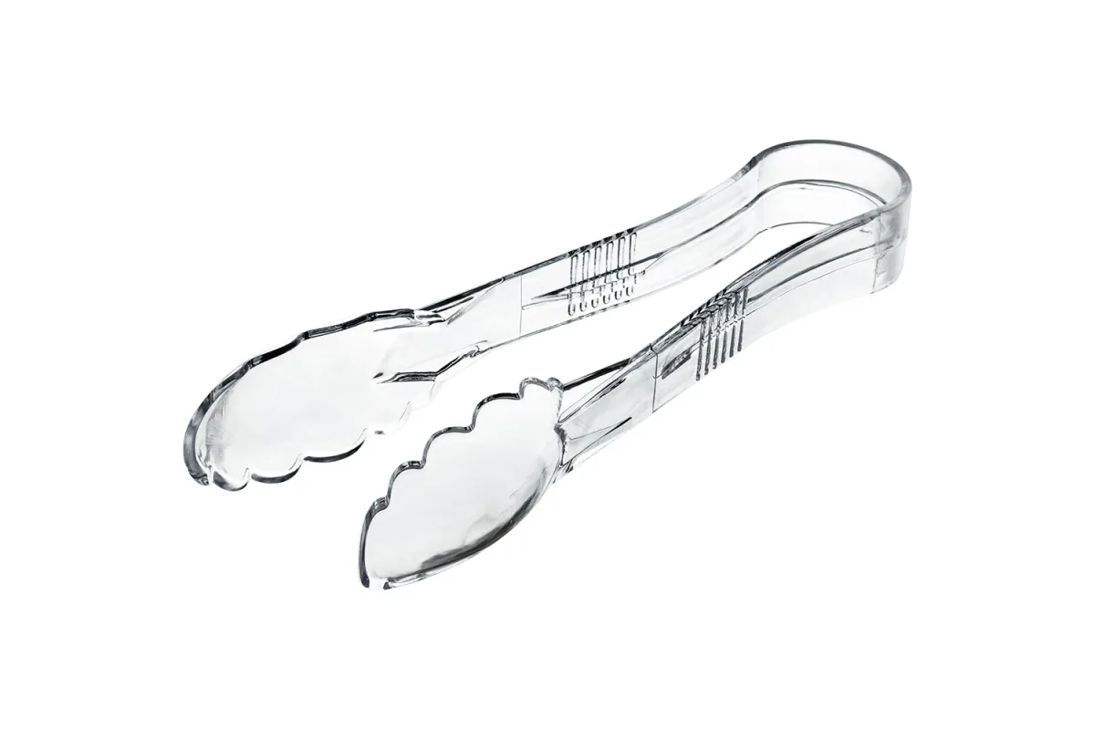 Szczypce L 230 mm przezroczyste Stalgast 425410