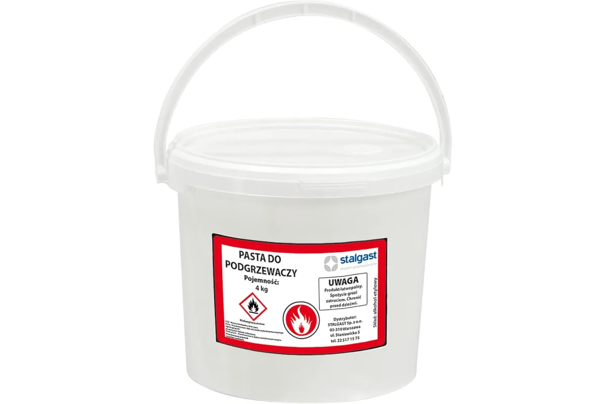 Pasta do podgrzewaczy 4 kg (w żelu) Stalgast 430005