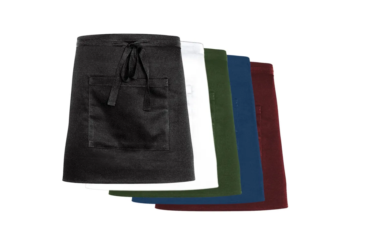 Zapaska mini z kieszonką, czarna, L 373 mm Nino Cucino 634011