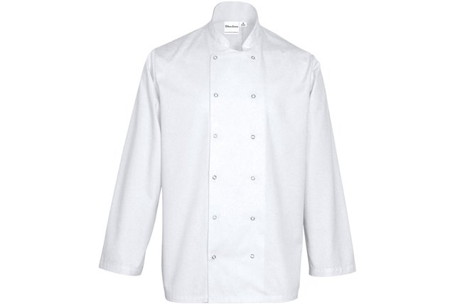 Bluza kucharska, unisex, CHEF, biała, rozmiar M Nino Cucino 634053