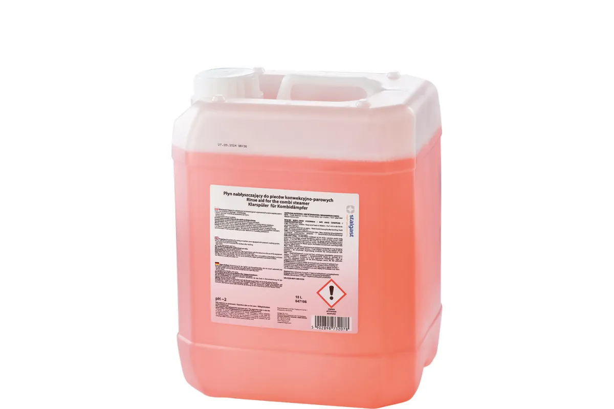 Płyn nabłyszczający do pieców konwekcyjno parowych, V 10l Stalgast 647106