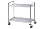 Wózek kelnerski ze stali nierdzewnej, 2-półkowy Stalgast 661022