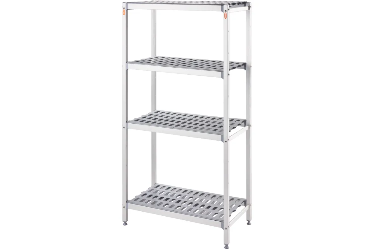 Regał magazynowy aluminiowy, 1510x460x1680 mm Stalgast 686151