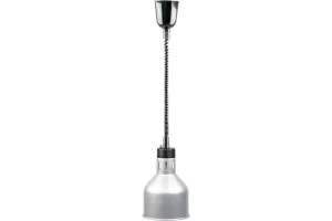 Lampa do podgrzewania potraw wisząca, srebrna, P 0.25 kW, U 230 V Stalgast 692600