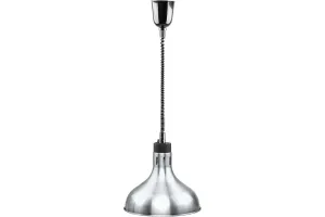 Lampa do podgrzewania potraw wisząca, srebrna, P 0.25 kW, U 230 V Stalgast 692610