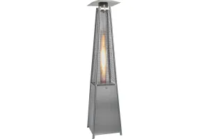 Lampa grzewcza gazowa z płomieniem, piramida, P 13 kW Stalgast 693210