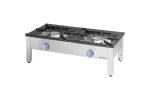 Taboret gazowy podwójny, 1140x605, 2x9.0 kW, G30/37 mbar Stalgast 773013