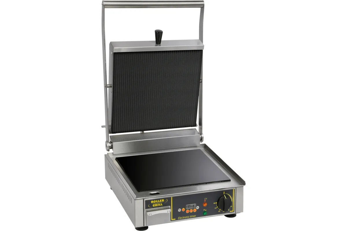 Grill ceramiczny, pojedynczy, ryflowany/gładki, P 3 kW Stalgast 777215