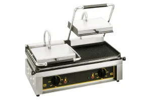 Kontakt grill podwójny, Majestic, P 4 kW, U 380 V Roller Grill 777217