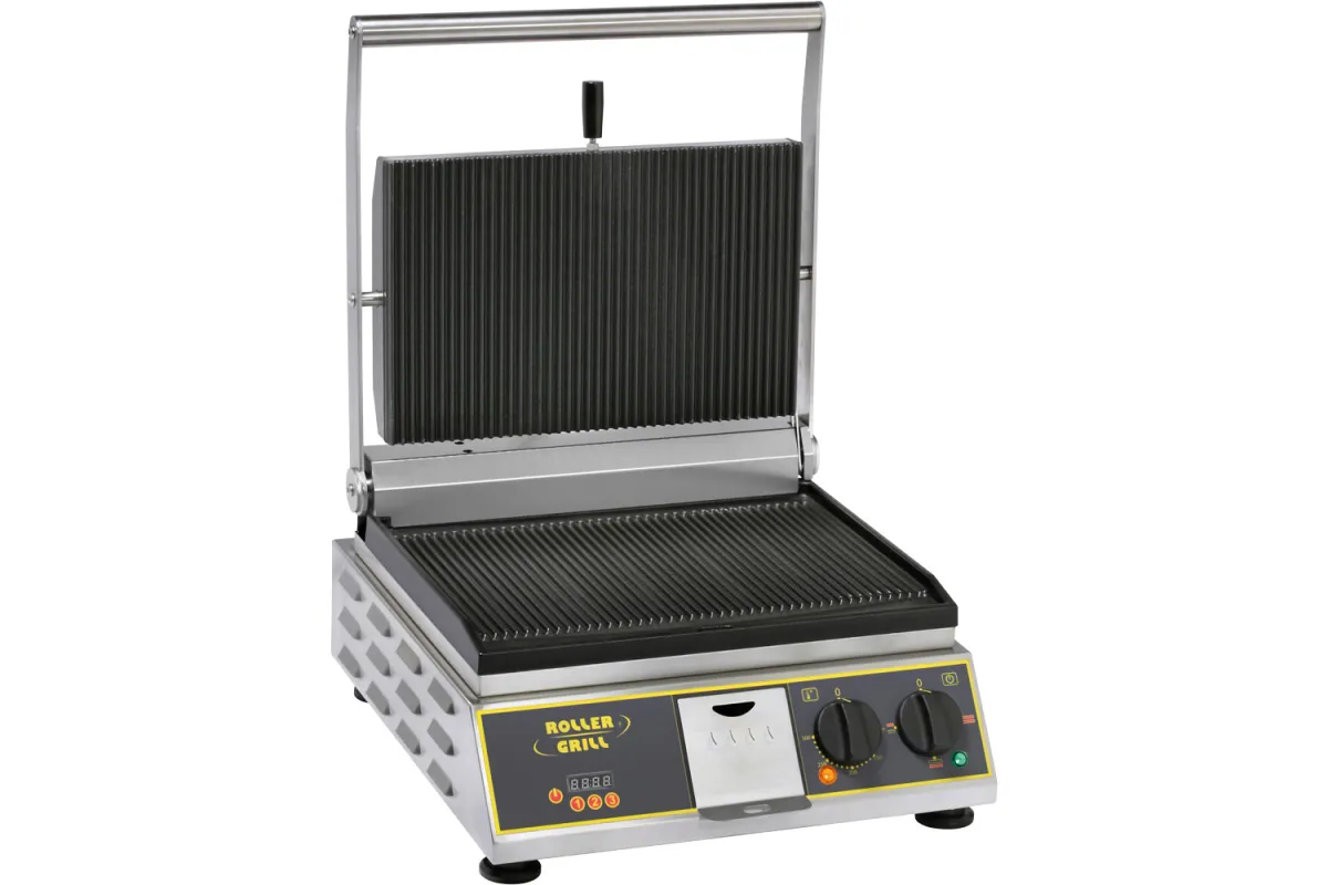 Kontakt grill Panini z timerem, 1-polowy, P 3.4 kW roller Grill 777224